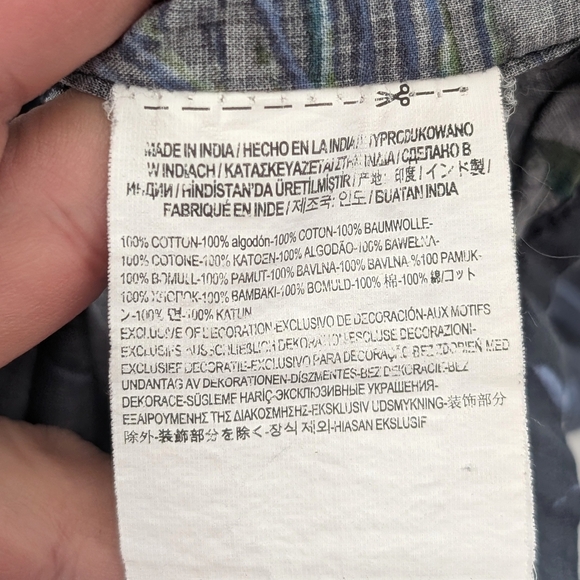 Vans Men's Shirt Sleeve Floral Shirt - 100% Cotton, Size L - Picture 6 of 7